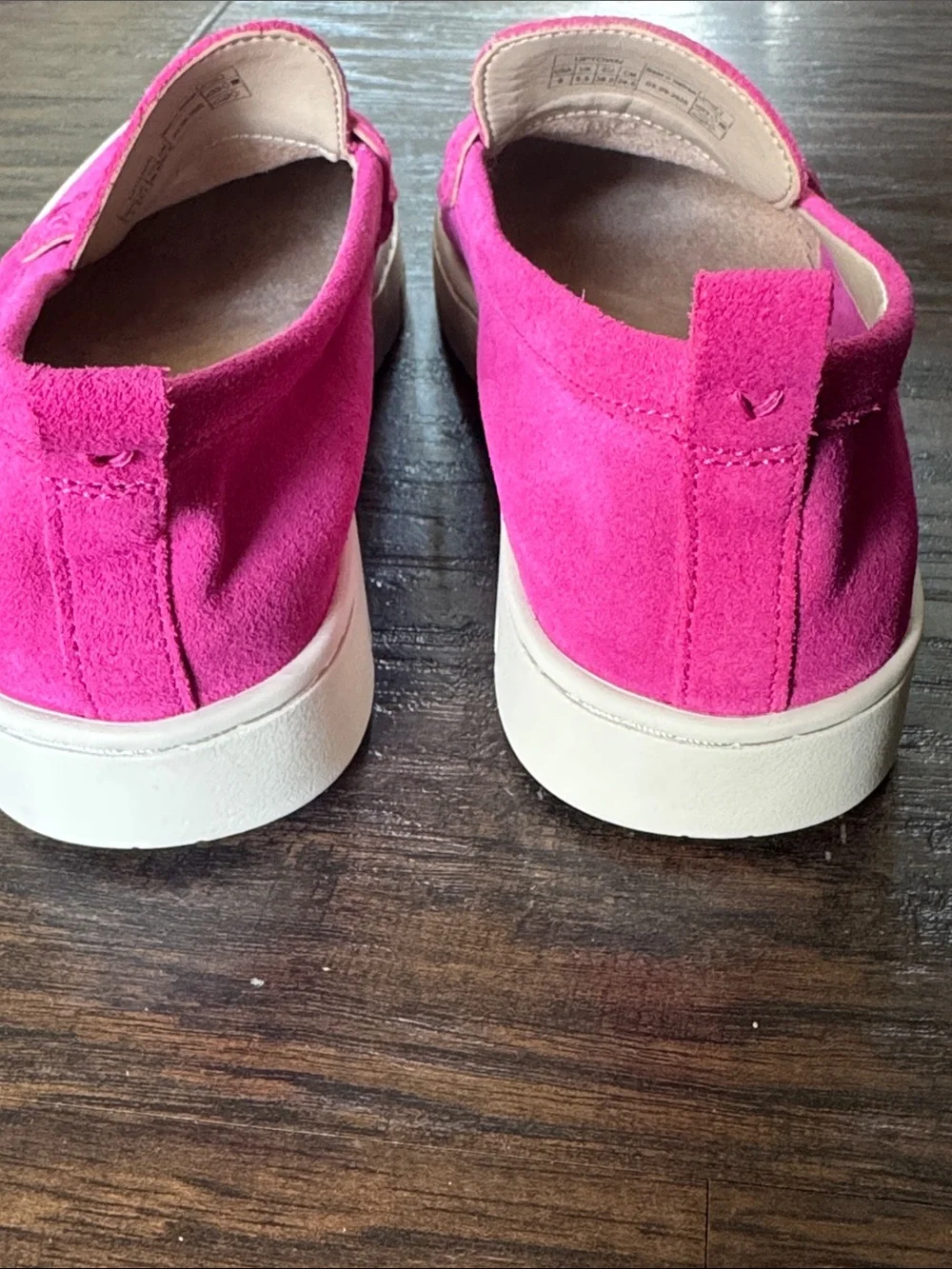 Vionic Magenta Pink 🩷 Suede Penny Loafers - Picture 8 of 13